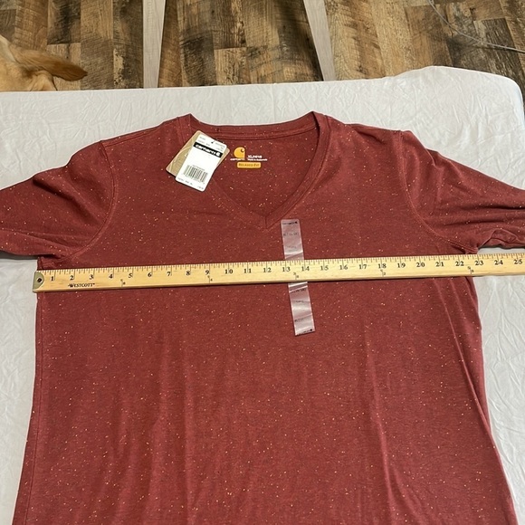 Carharrtt womens, long sleeve shirt, V-neck size XL - Picture 5 of 12